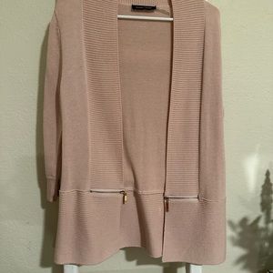 Pastel pink cardigan